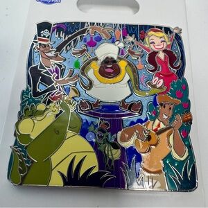NWT Disney Parks The Princess and the Frog Tiana Cast Pin "Supporting Cast Pin"